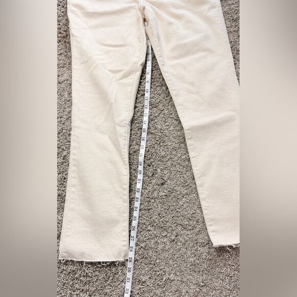 Oliver Logan Crosby Relaxed Creamy White Jeans - Picture 3 of 8